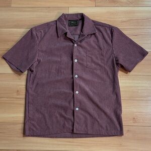 Massive Luxury Edition Maroon Button Down Shirt